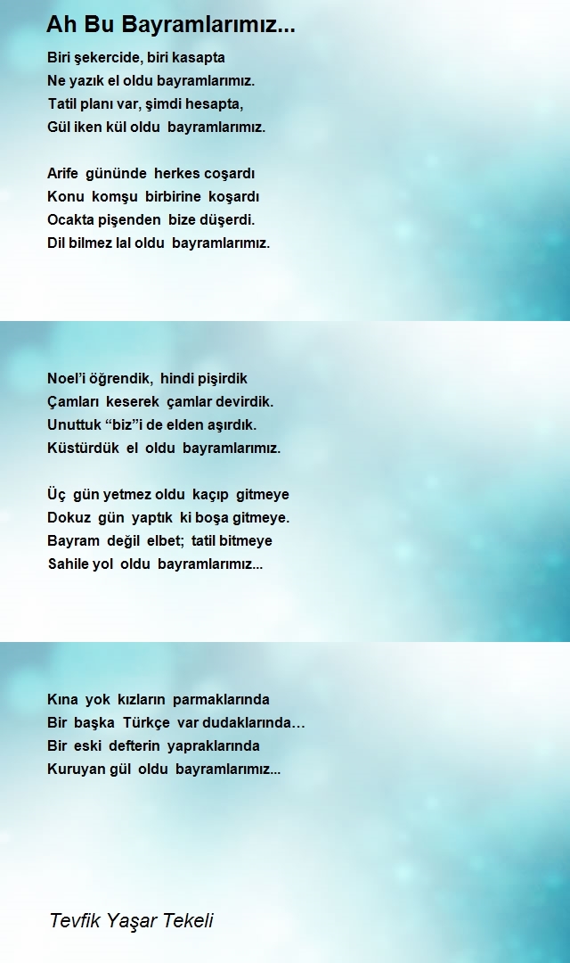 Tevfik Yaşar Tekeli