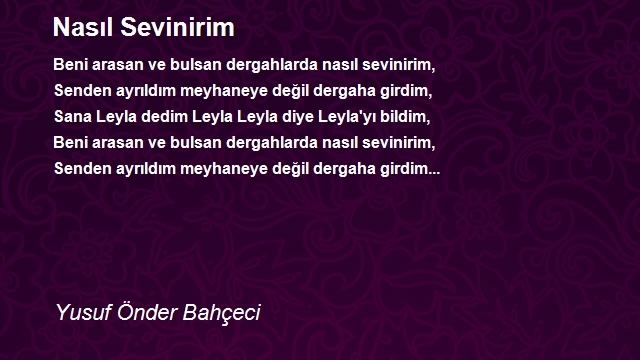 Yusuf Önder Bahçeci