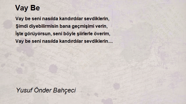 Yusuf Önder Bahçeci