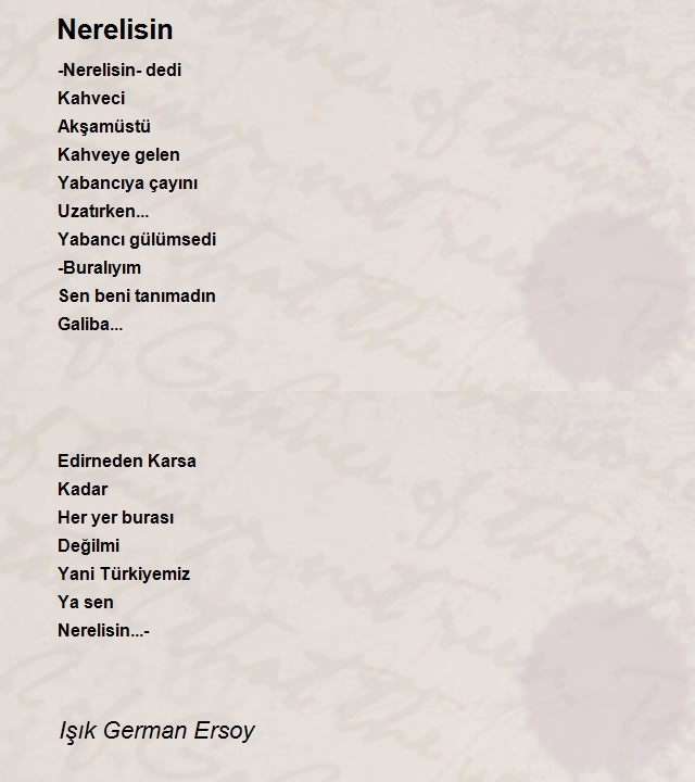 Işık German Ersoy