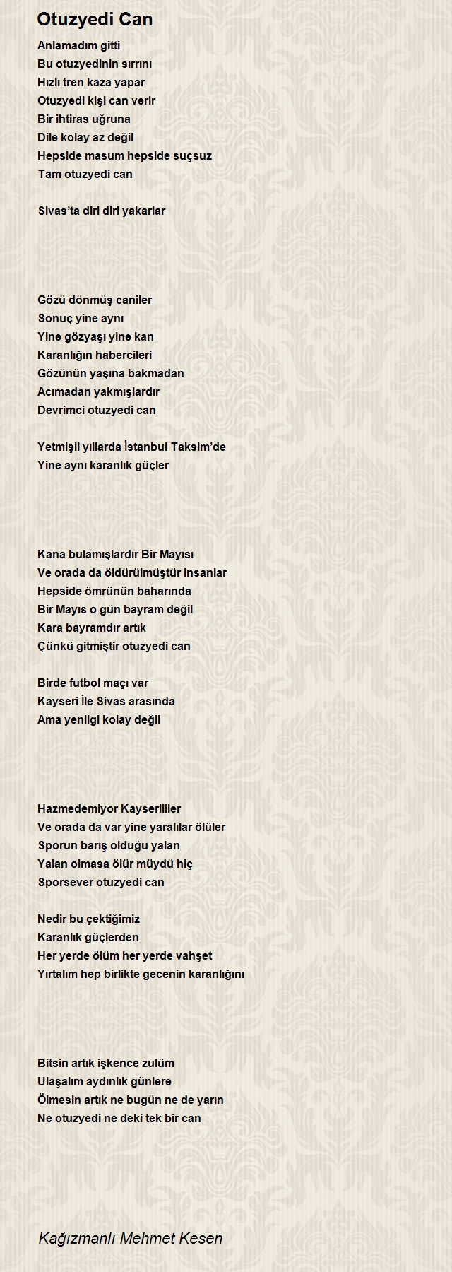 Kağızmanlı Mehmet Kesen