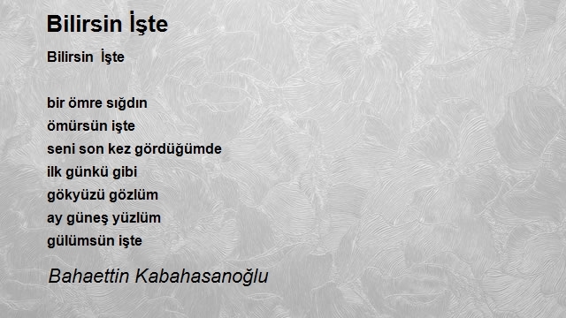 Bahaettin Kabahasanoğlu