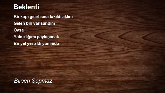 Birsen Sapmaz