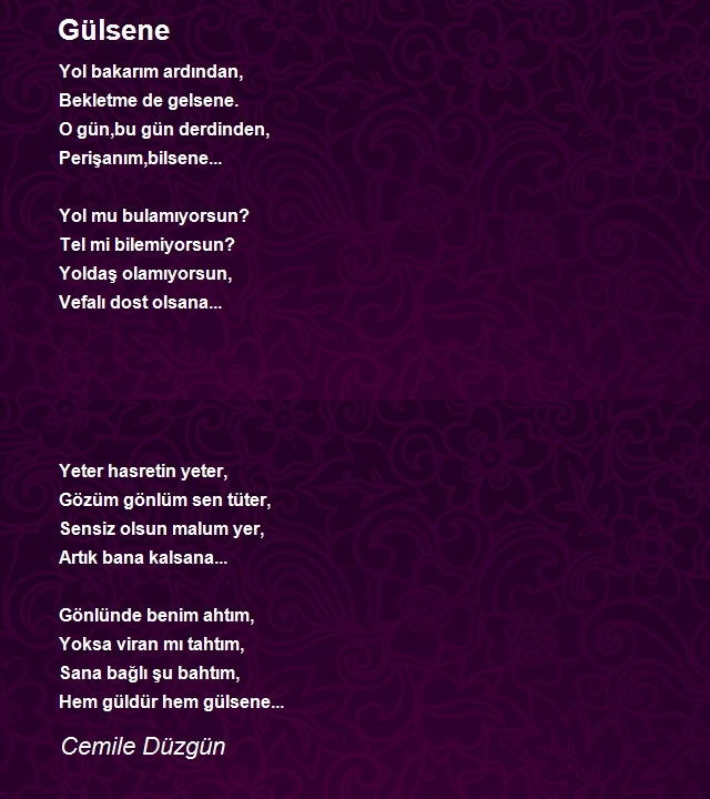 Cemile Düzgün