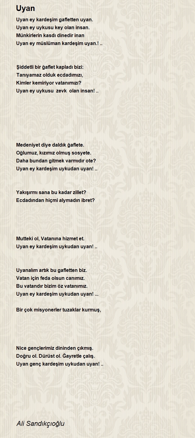 Ali Sandıkçıoğlu