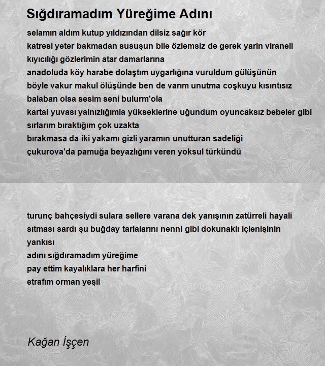 Kağan İşçen
