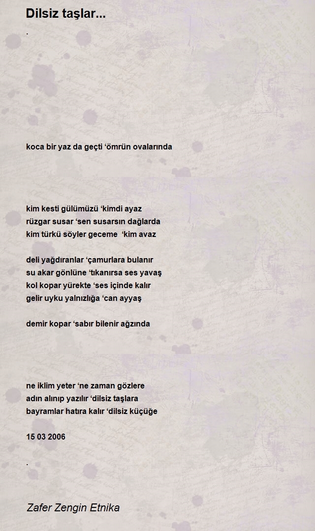 Zafer Zengin Etnika