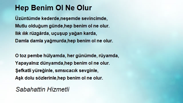 Sabahattin Hizmetli