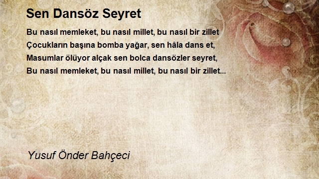 Yusuf Önder Bahçeci