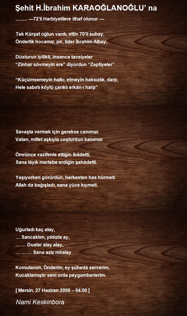 Nami Keskinbora