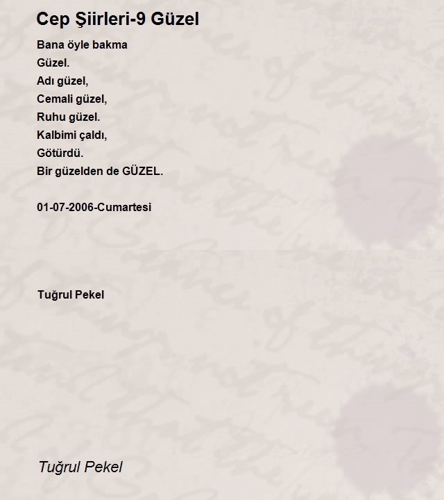 Tuğrul Pekel