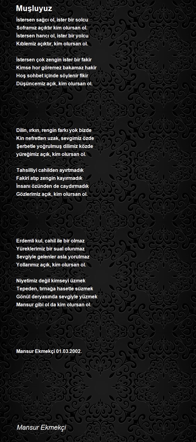 Mansur Ekmekçi