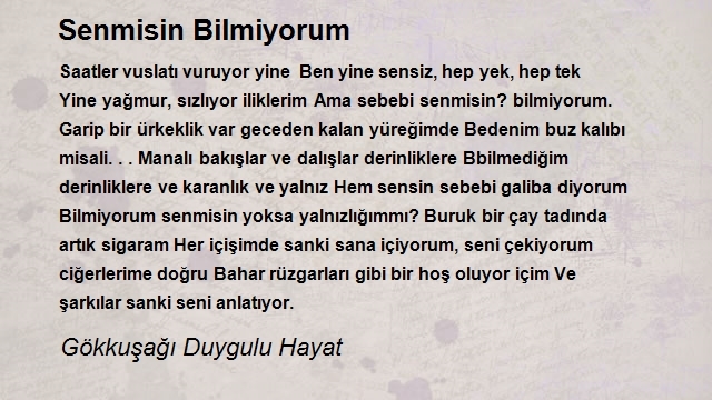 Gökkuşağı Duygulu Hayat