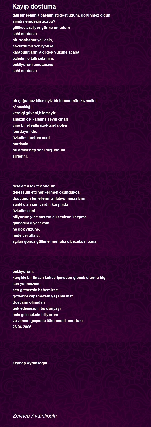 Zeynep Aydınlıoğlu