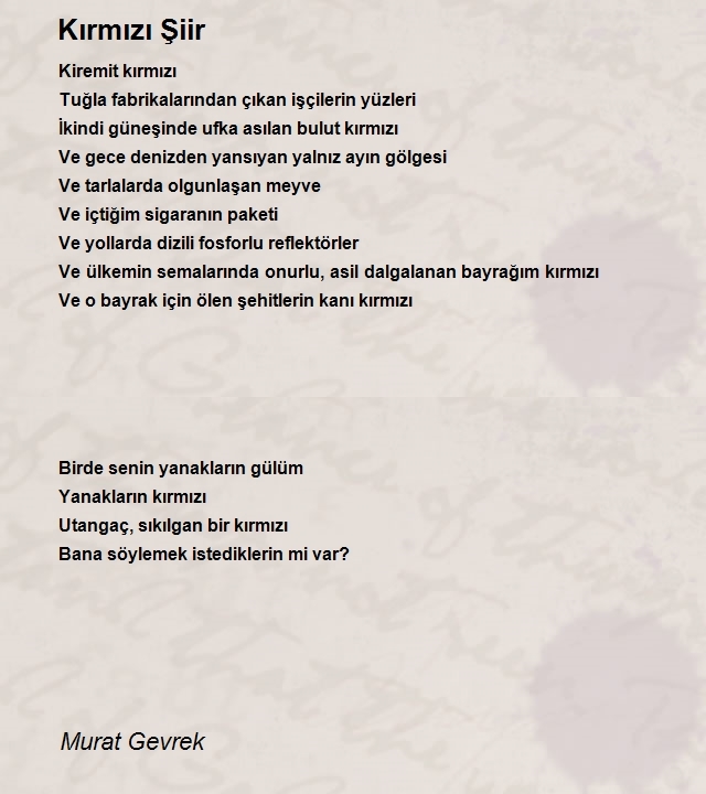Murat Gevrek