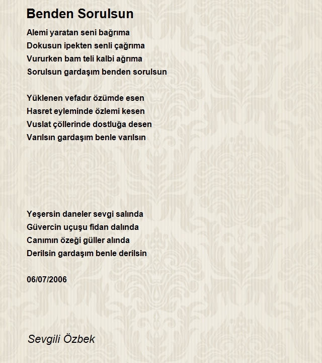 Sevgili Özbek