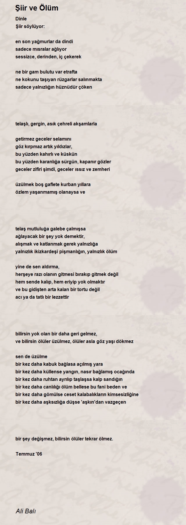 Ali Şafak Balı
