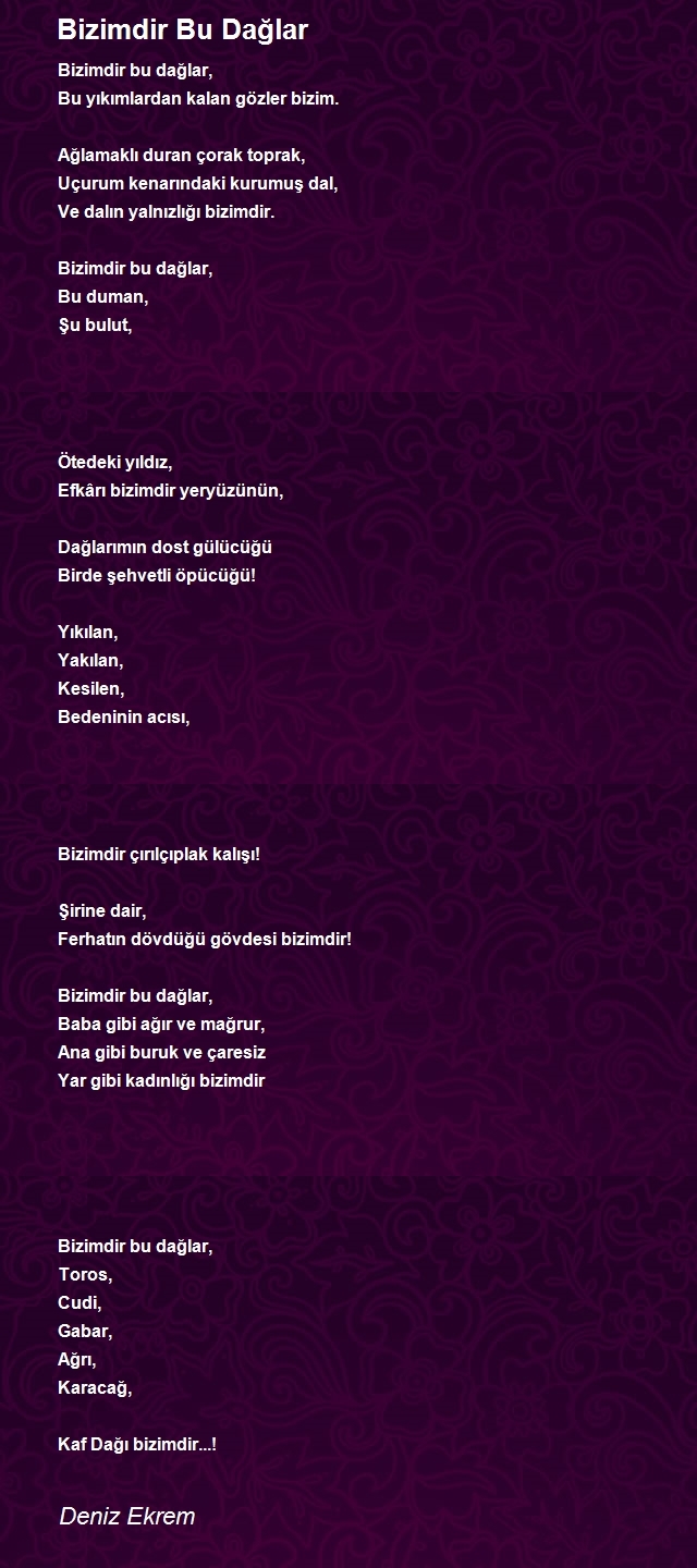 Deniz Ekrem