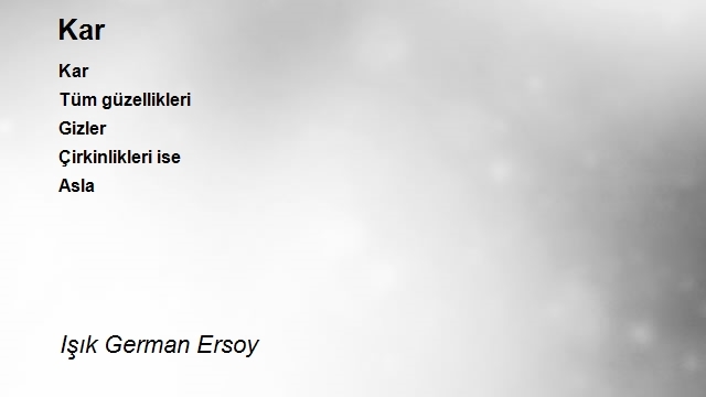 Işık German Ersoy