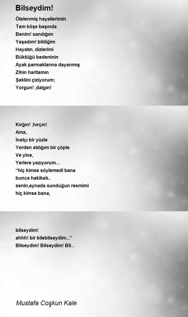 Mustafa Coşkun Kale