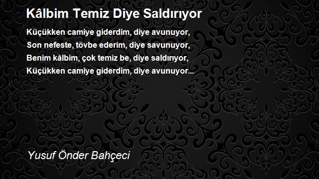 Yusuf Önder Bahçeci