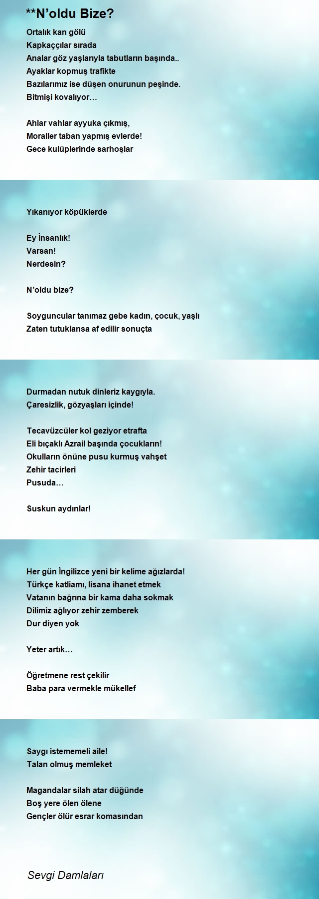 Sevgi Damlaları