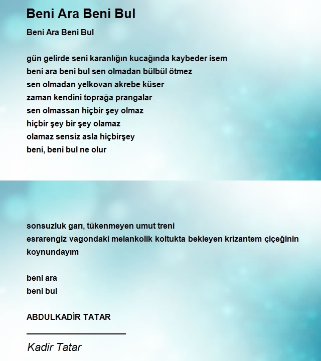 Kadir Tatar