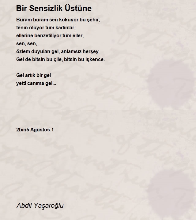 Abdil Yaşaroğlu