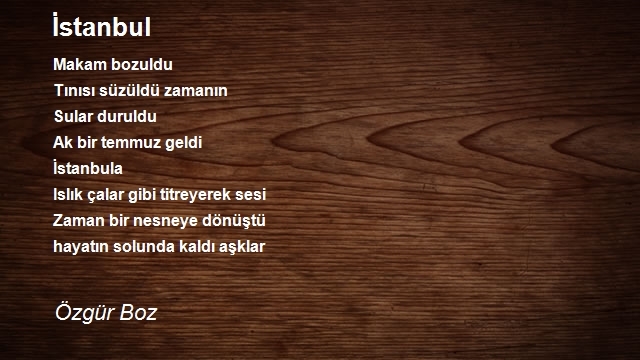 Özgür Boz