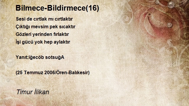 Timur İlikan