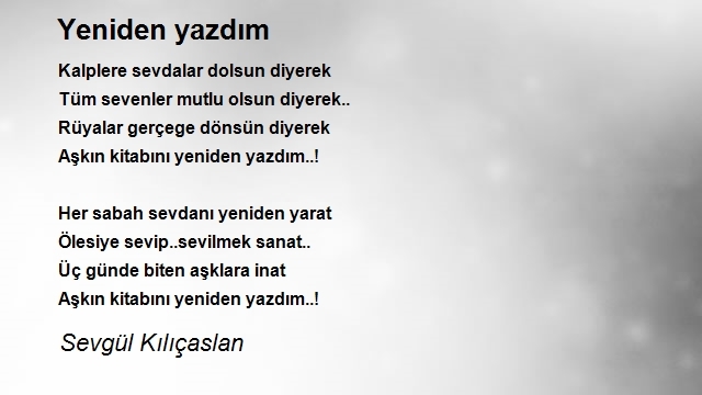 Sevgül Kılıçaslan