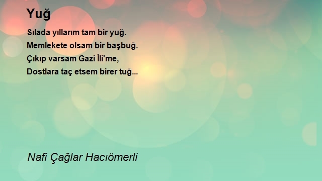 Nafi Çağlar Hacıömerli