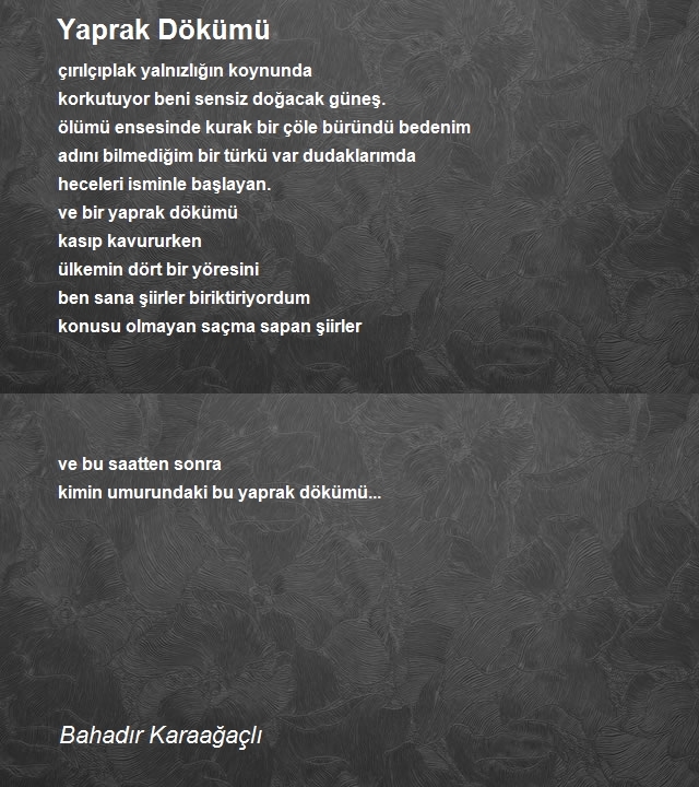 Bahadır Karaağaçlı