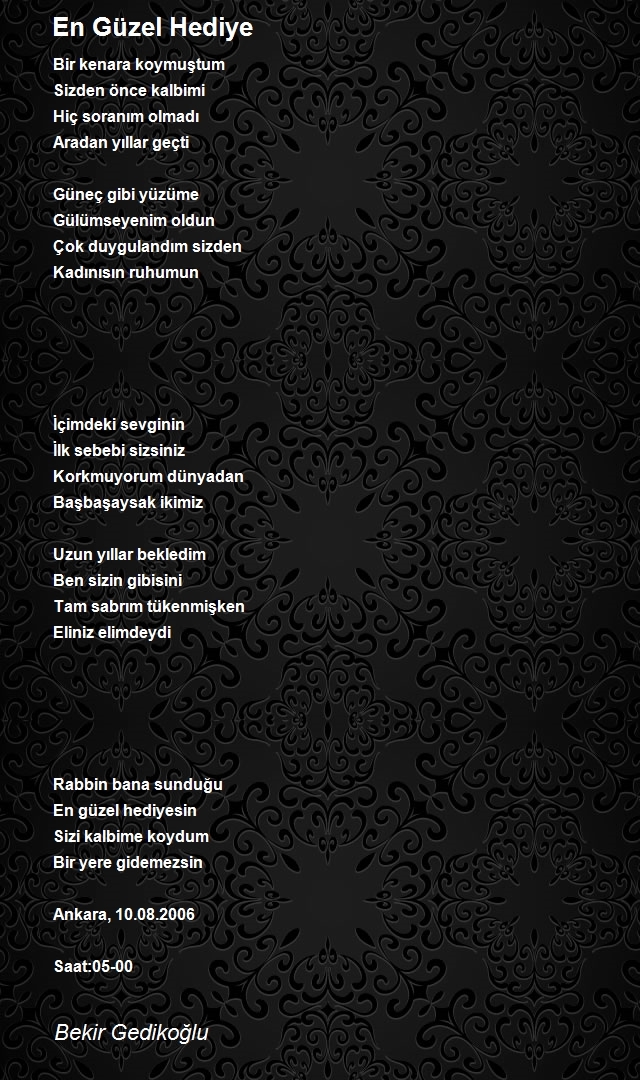 Bekir Gedikoğlu