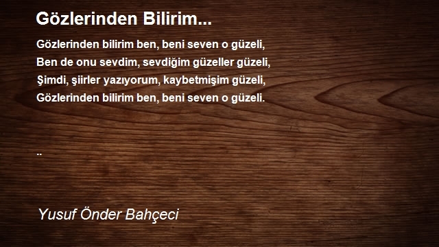 Yusuf Önder Bahçeci