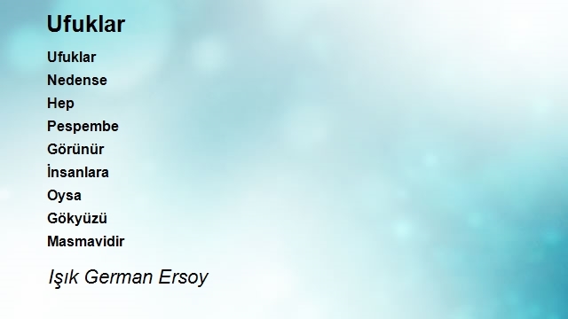 Işık German Ersoy