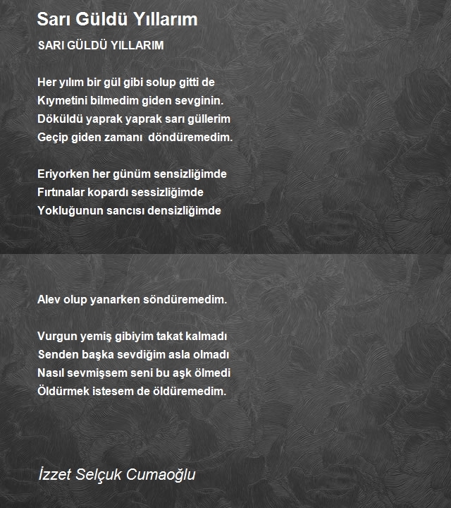 İzzet Selçuk Cumaoğlu