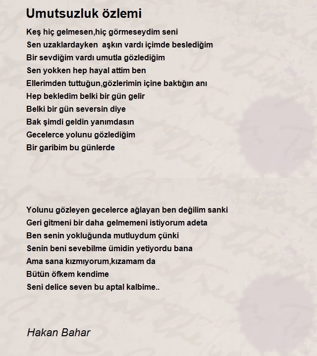 Hakan Bahar