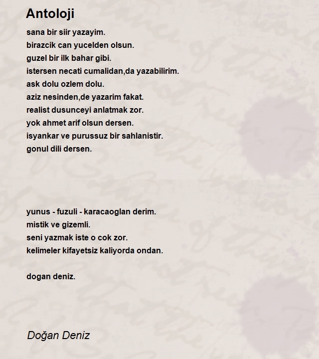 Doğan Deniz