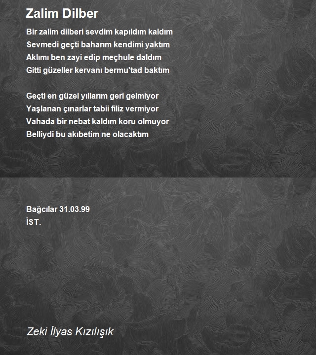 Zeki İlyas Kızılışık