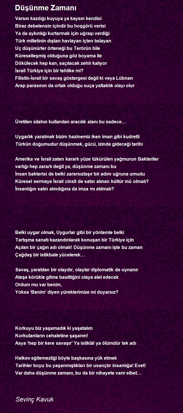 Sevinç Kavuk