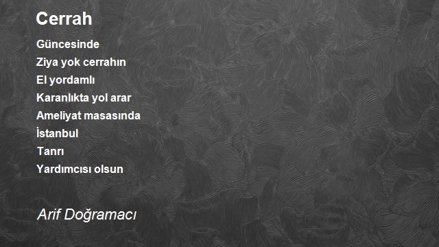 Arif Doğramacı
