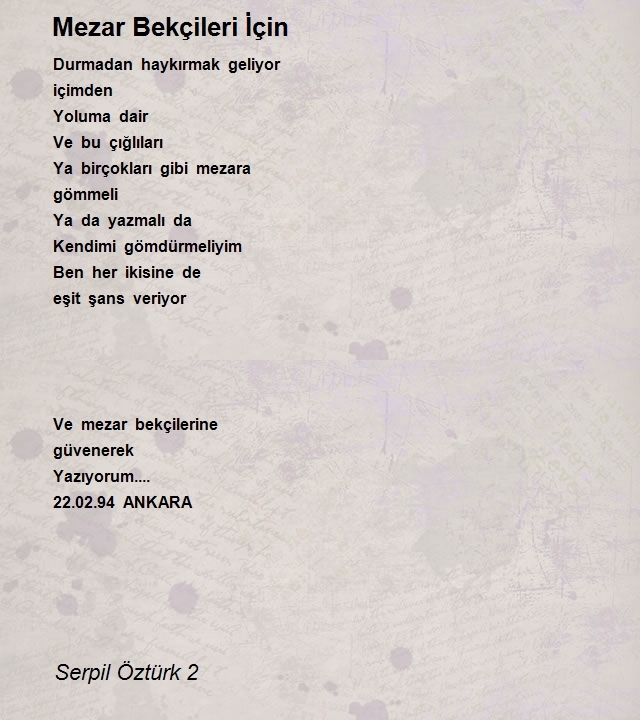 Serpil Öztürk 2