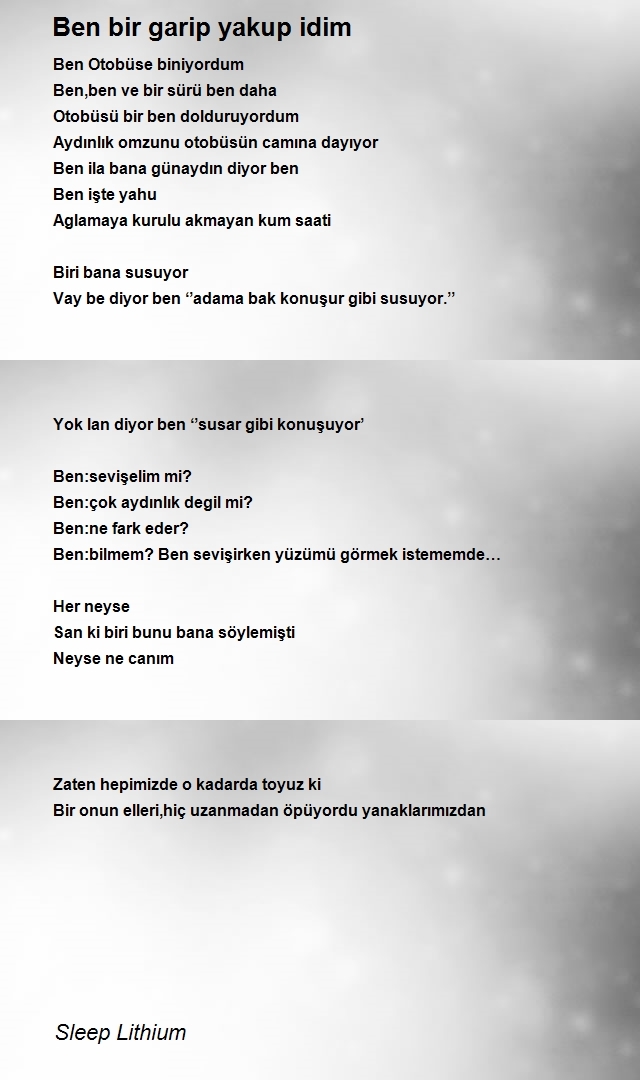 Sleep Lithium