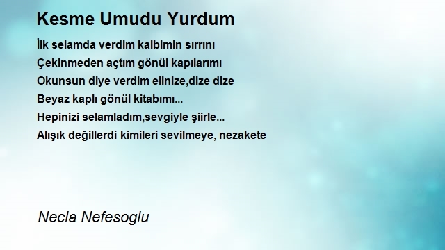 Necla Nefesoglu