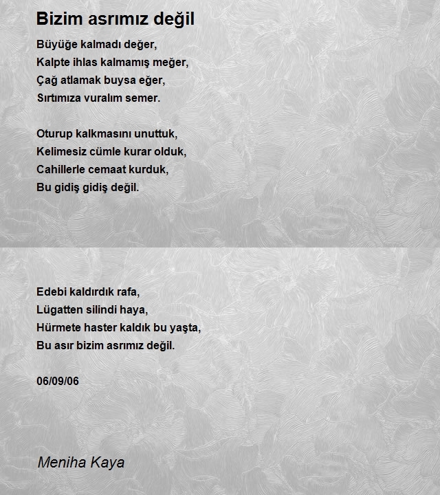 Meniha Kaya