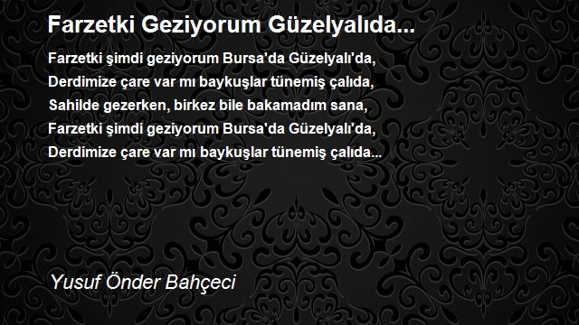 Yusuf Önder Bahçeci