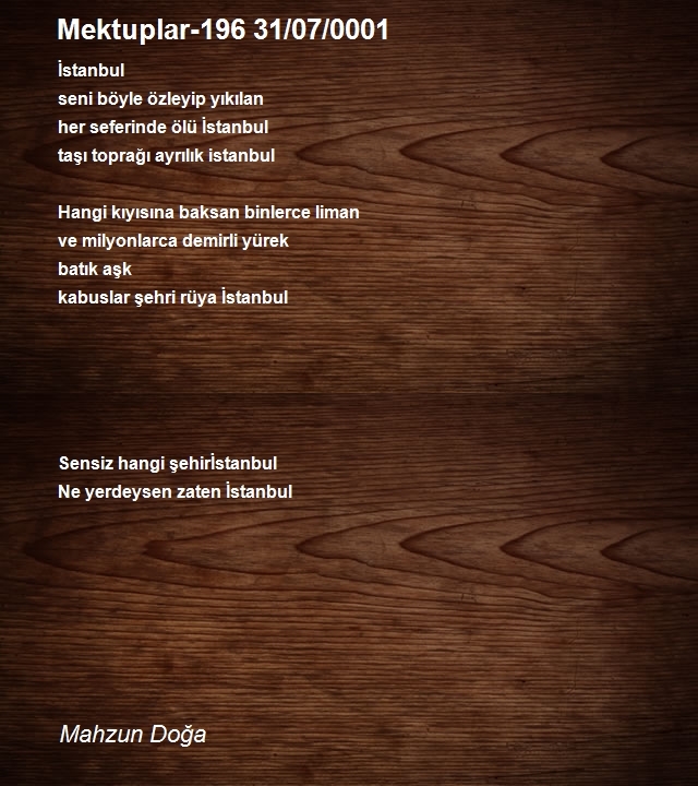 Mahzun Doğa
