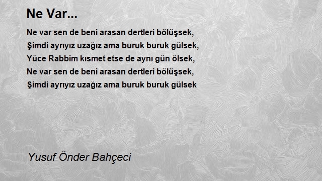 Yusuf Önder Bahçeci