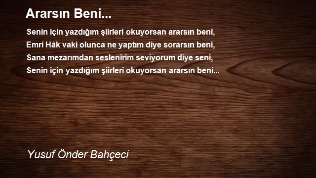 Yusuf Önder Bahçeci